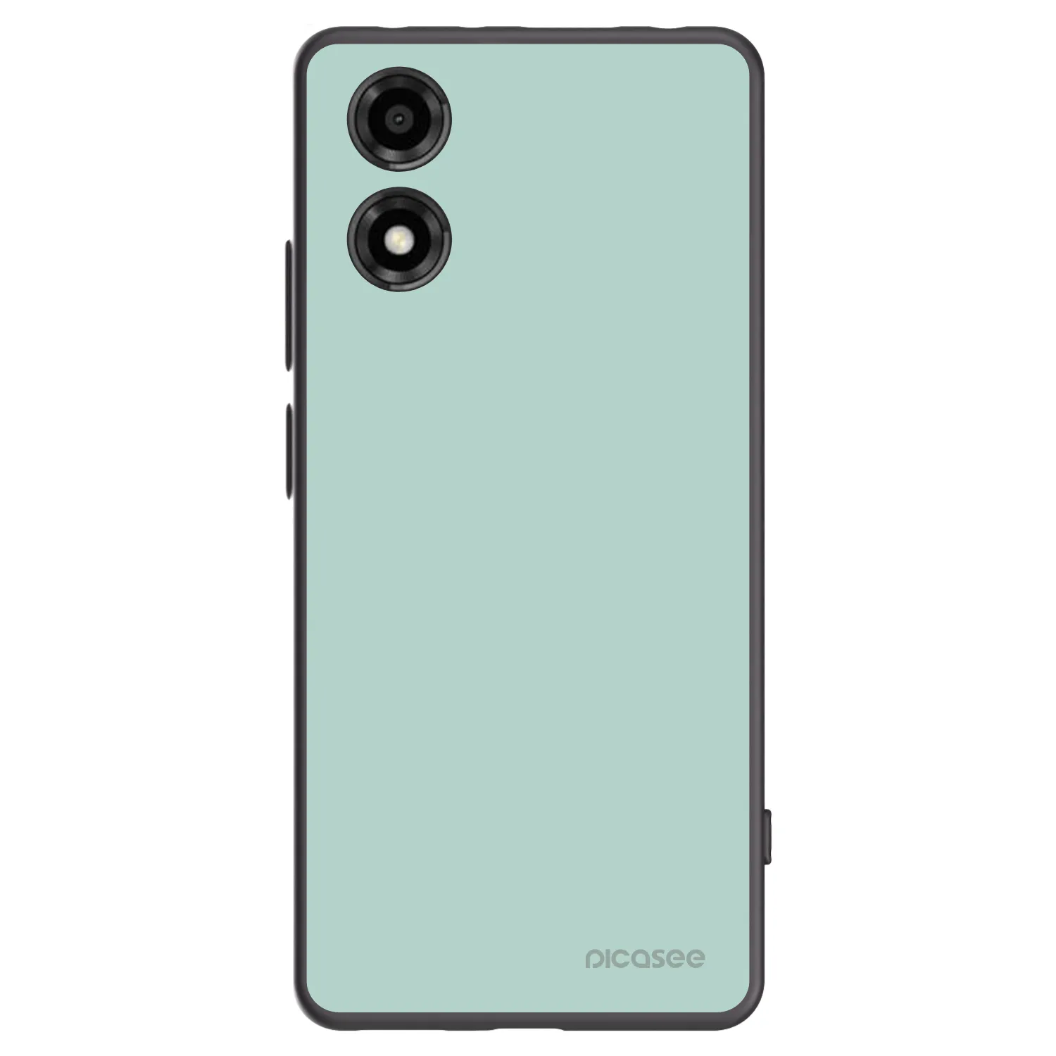 Picasee Μαύρη θήκη σιλικόνης για Motorola Moto E14 - Pastel Charm