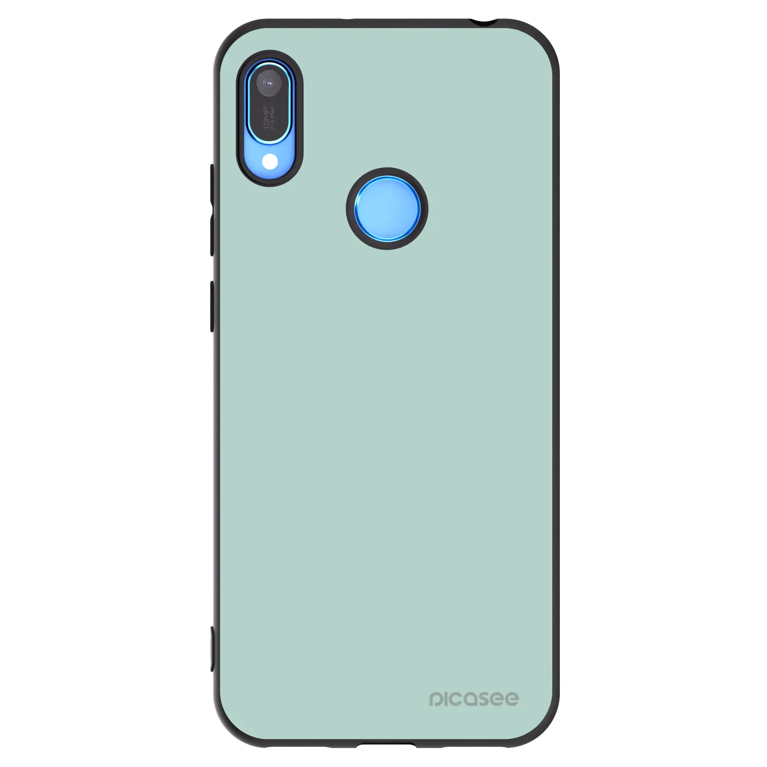 Picasee Μαύρη θήκη σιλικόνης για Huawei Y6 2019 - Pastel Charm