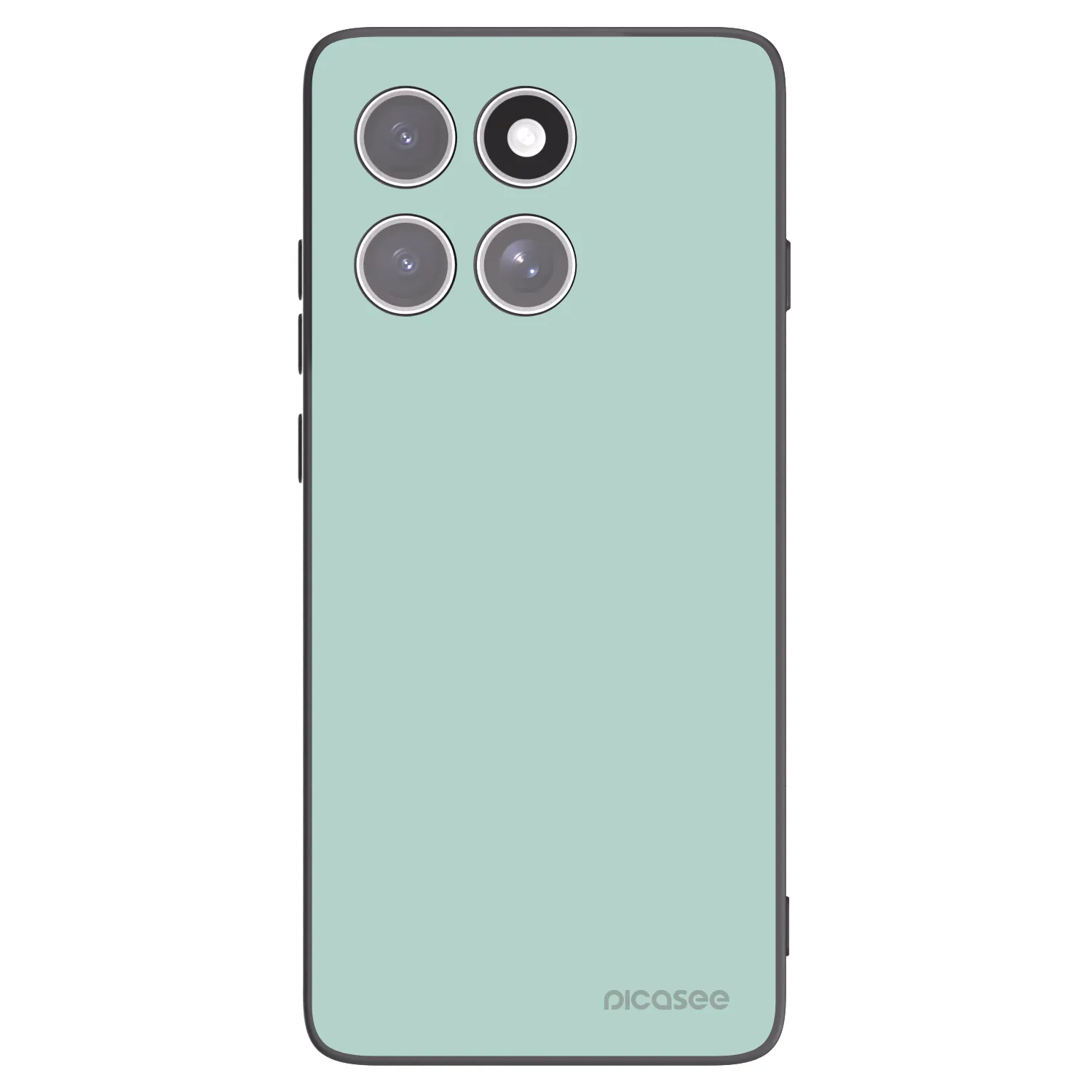 Picasee Μαύρη θήκη σιλικόνης για Motorola Edge 60 Pro - Pastel Charm