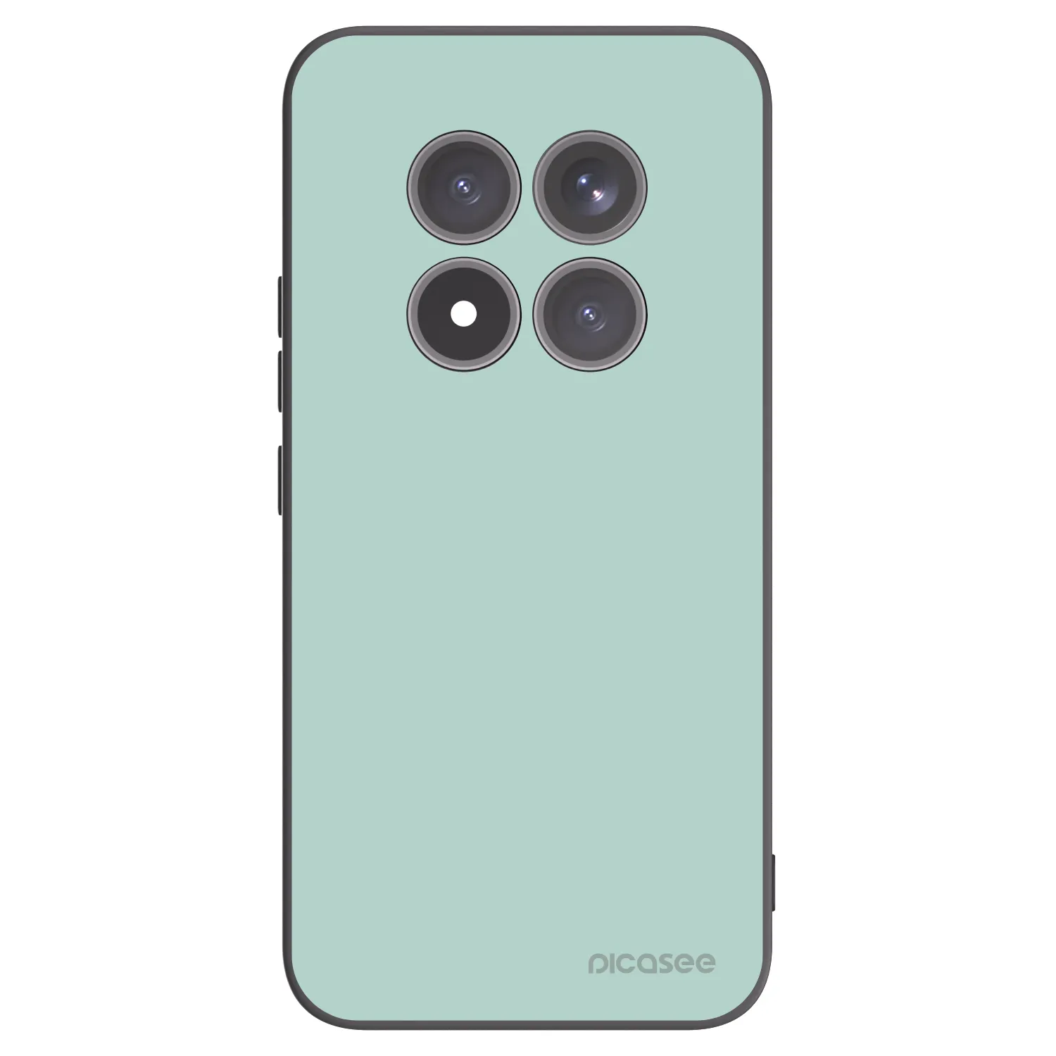 Picasee Μαύρη θήκη σιλικόνης για Xiaomi Redmi Note 15 Pro+ - Pastel Charm