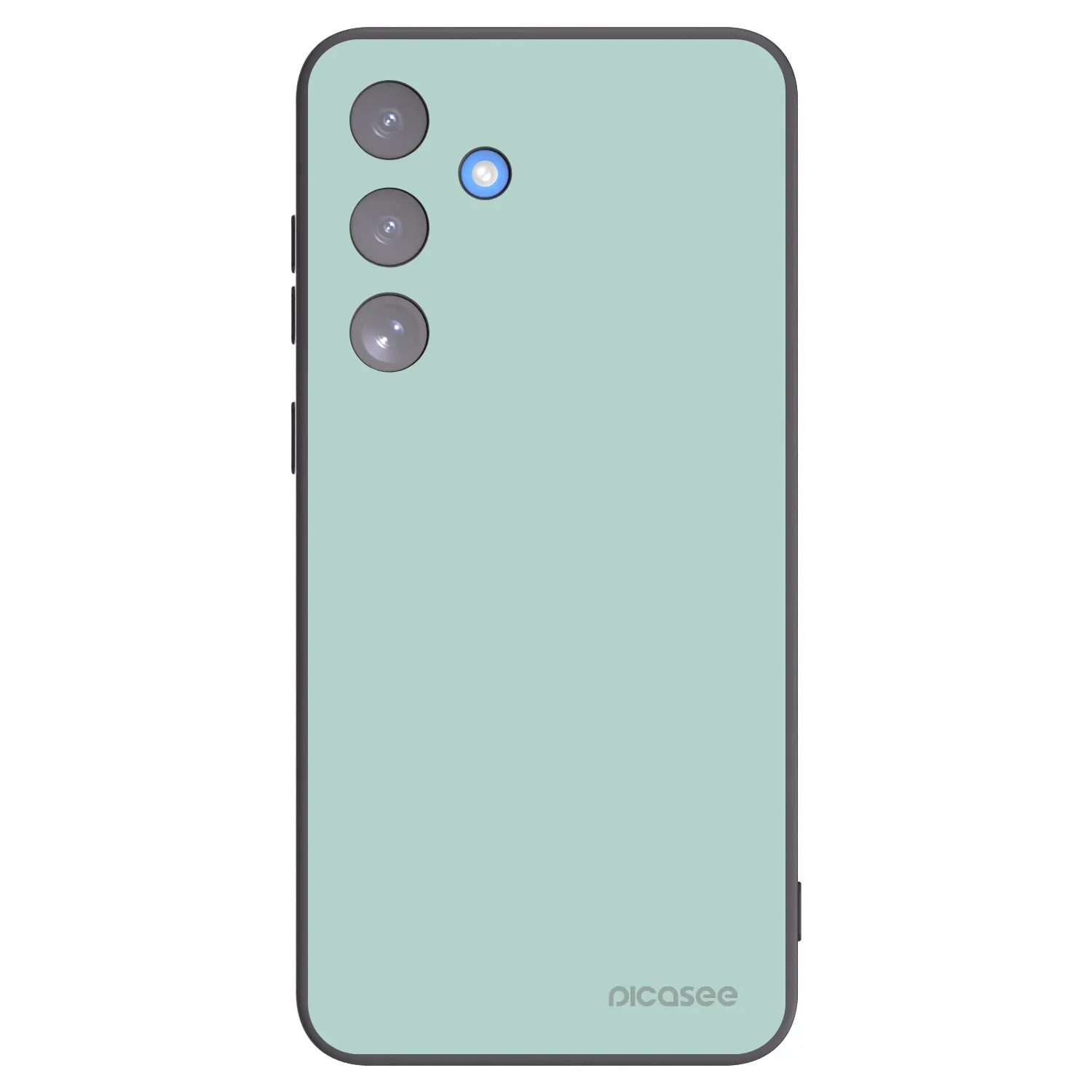 Picasee Μαύρη θήκη σιλικόνης για Samsung Galaxy S25 FE 5G - Pastel Charm