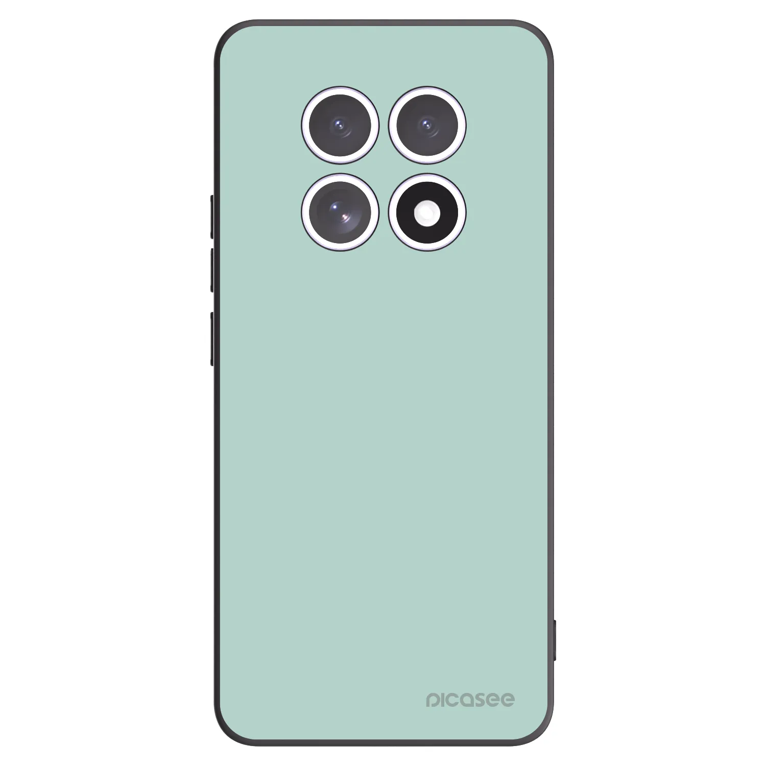 Picasee Μαύρη θήκη σιλικόνης για Xiaomi Redmi Note 15 - Pastel Charm