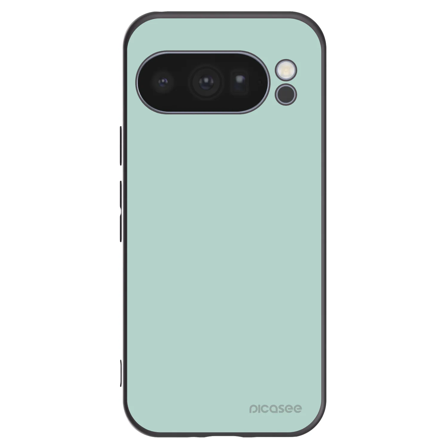 Picasee Μαύρη θήκη σιλικόνης για Google Pixel 10 Pro - Pastel Charm