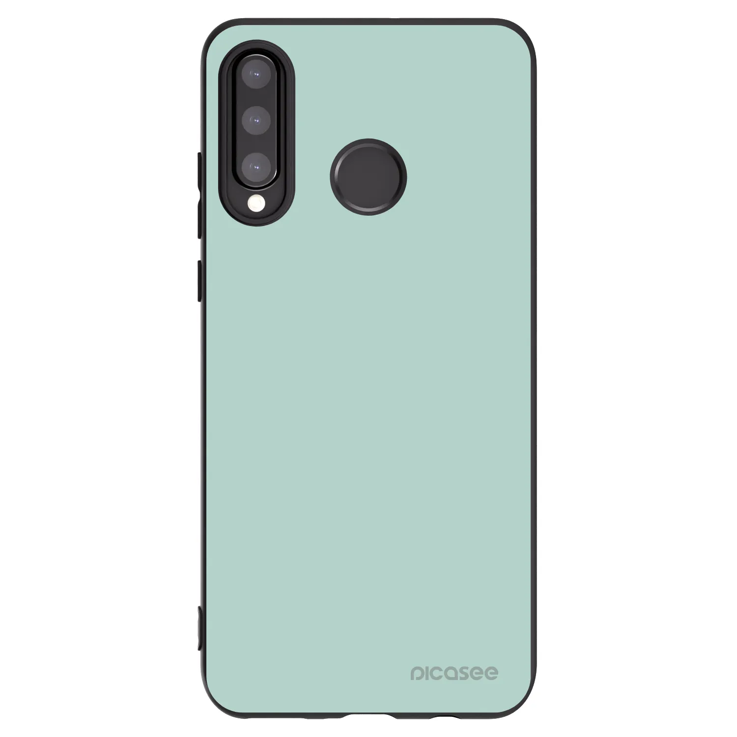 Picasee Μαύρη θήκη σιλικόνης για Huawei P30 Lite - Pastel Charm