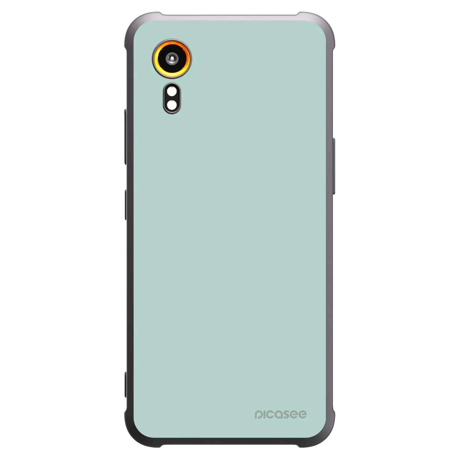 Picasee Μαύρη θήκη σιλικόνης για Samsung Galaxy Xcover 7 - Pastel Charm