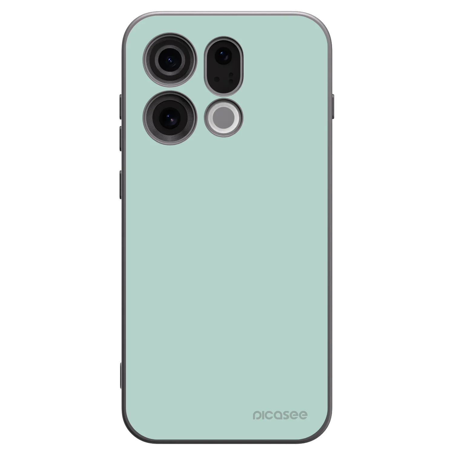 Picasee Μαύρη θήκη σιλικόνης για OPPO Find X9 - Pastel Charm
