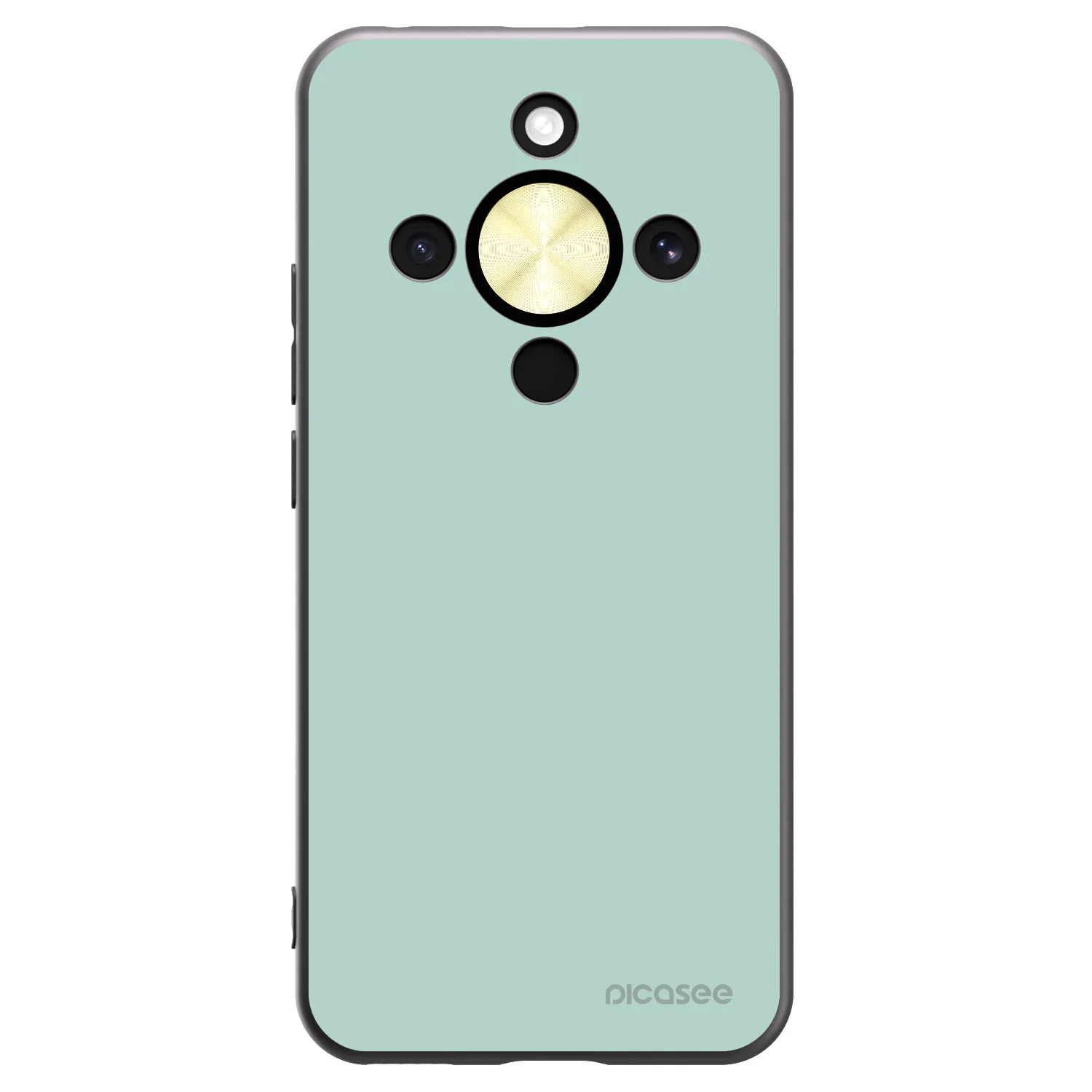 Picasee Μαύρη θήκη σιλικόνης για Honor Magic8 Lite 5G - Pastel Charm