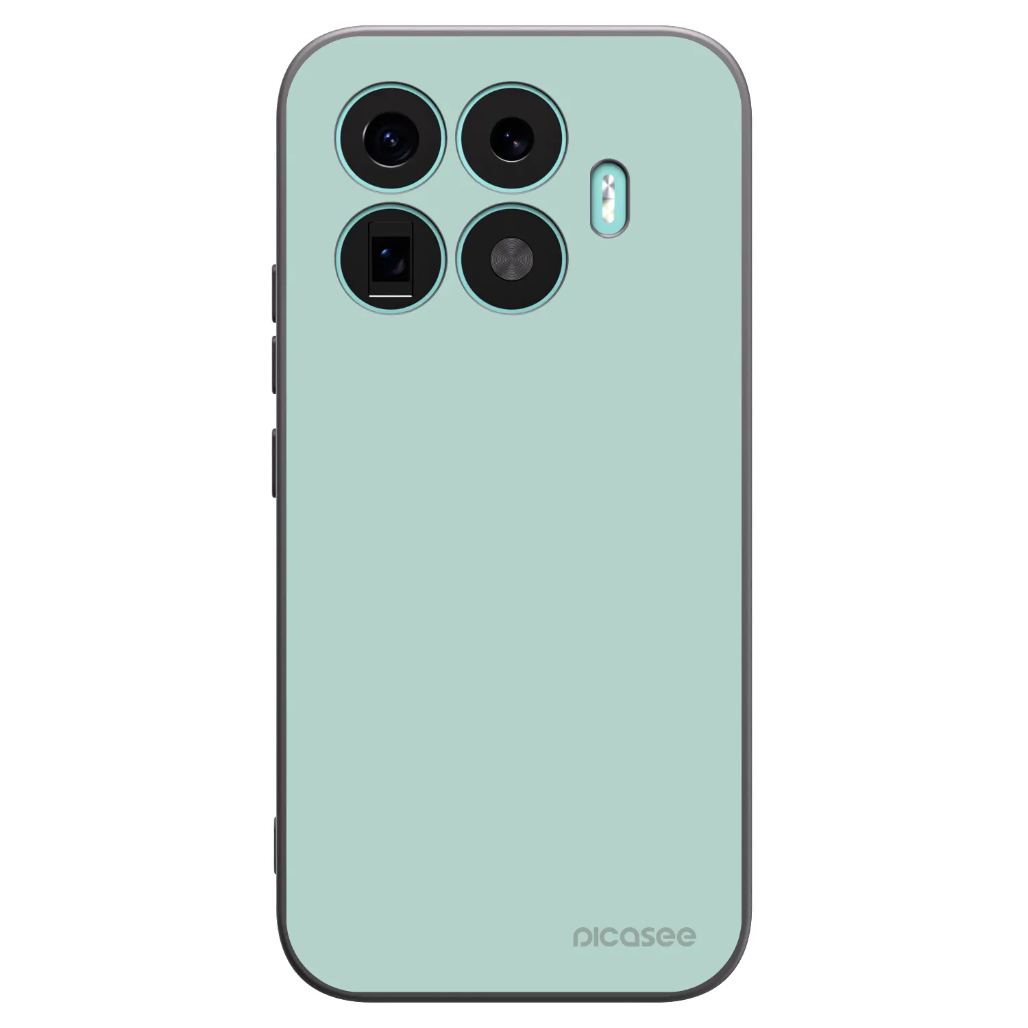 Picasee Μαύρη θήκη σιλικόνης για Xiaomi 17T - Pastel Charm