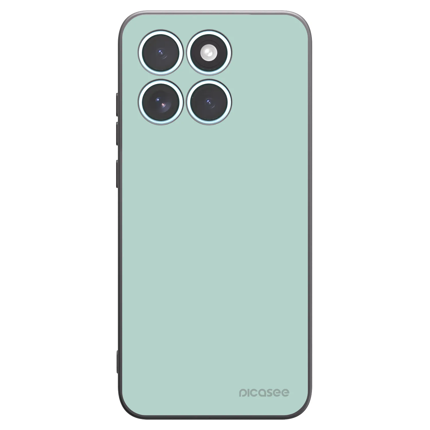 Picasee Μαύρη θήκη σιλικόνης για Motorola Edge 70 Fusion - Pastel Charm