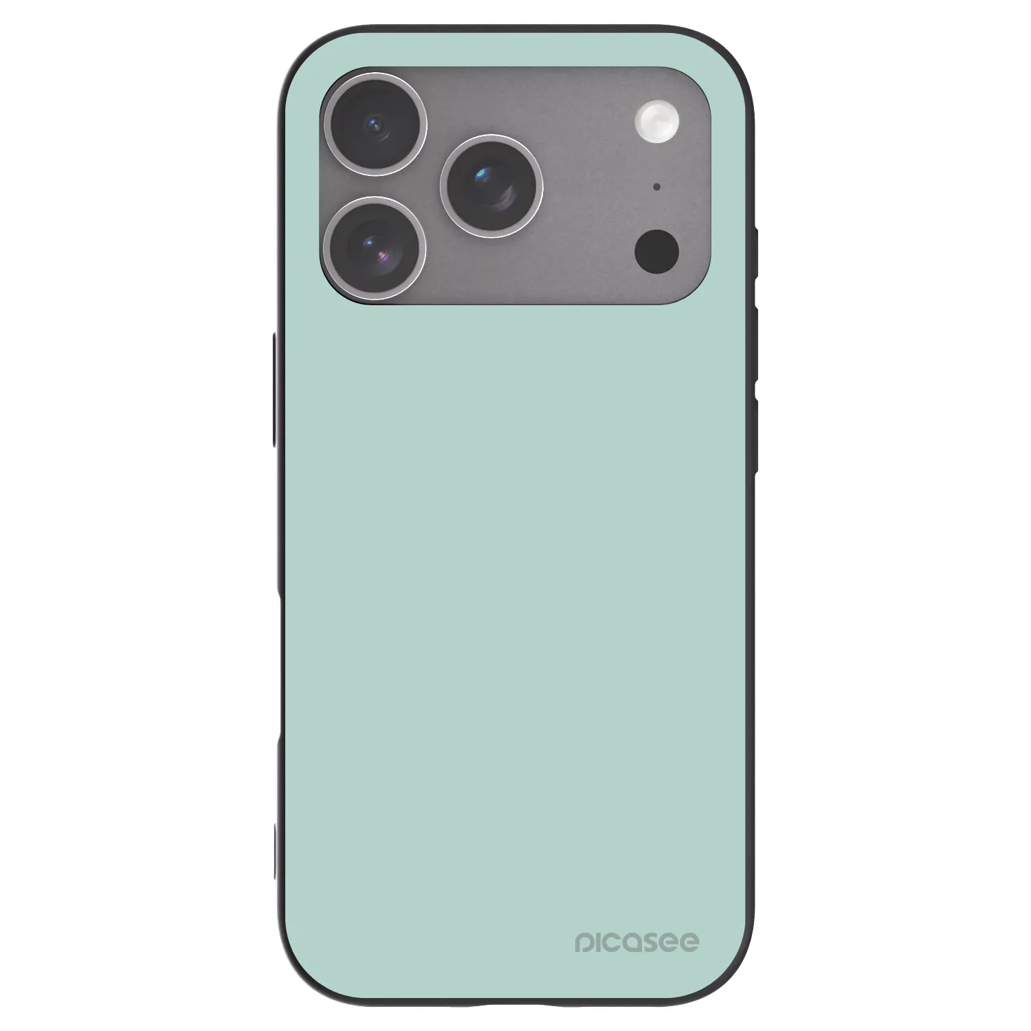 Picasee Μαύρη θήκη σιλικόνης για Apple iPhone 18 Pro - Pastel Charm