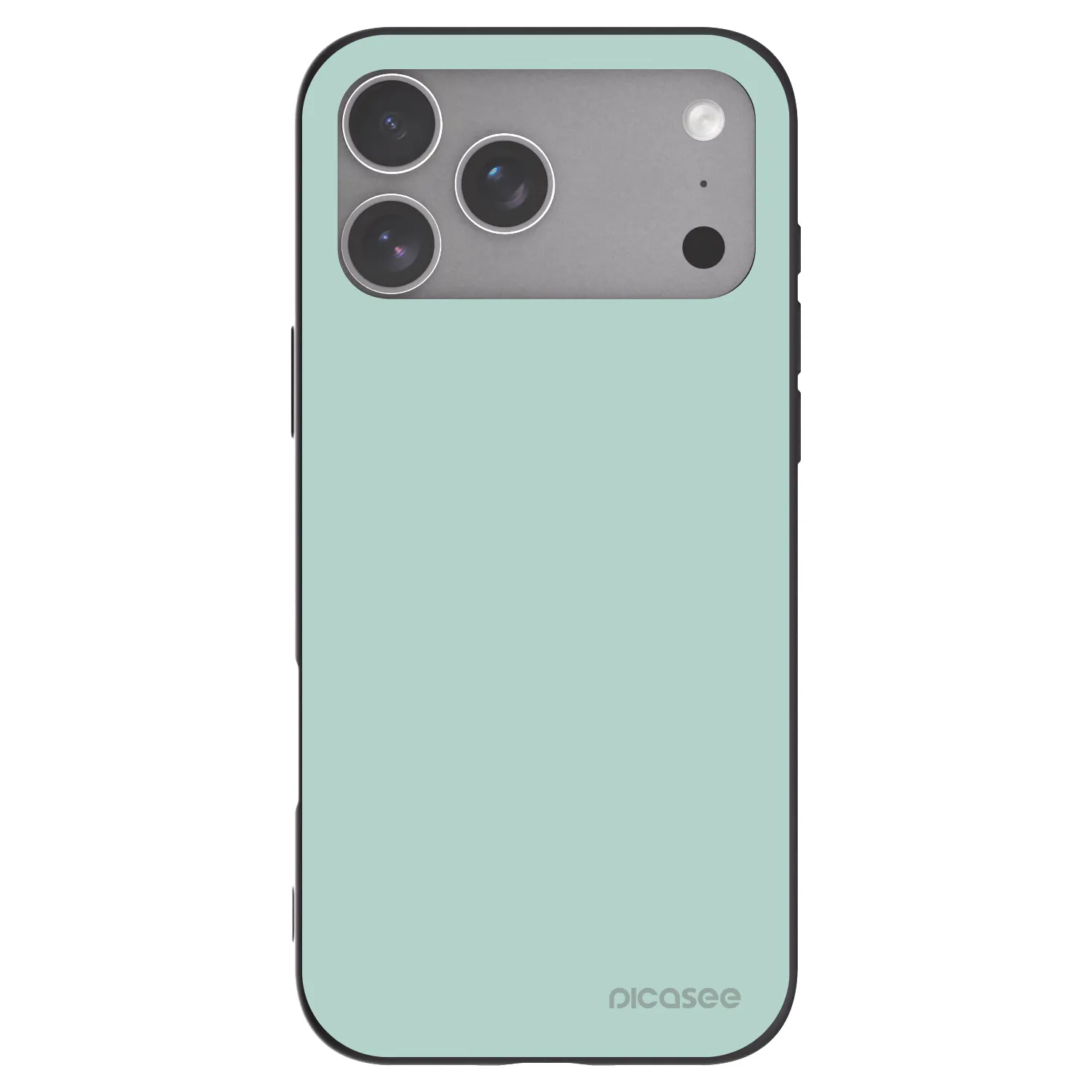 Picasee Μαύρη θήκη σιλικόνης για Apple iPhone 18 Pro Max - Pastel Charm
