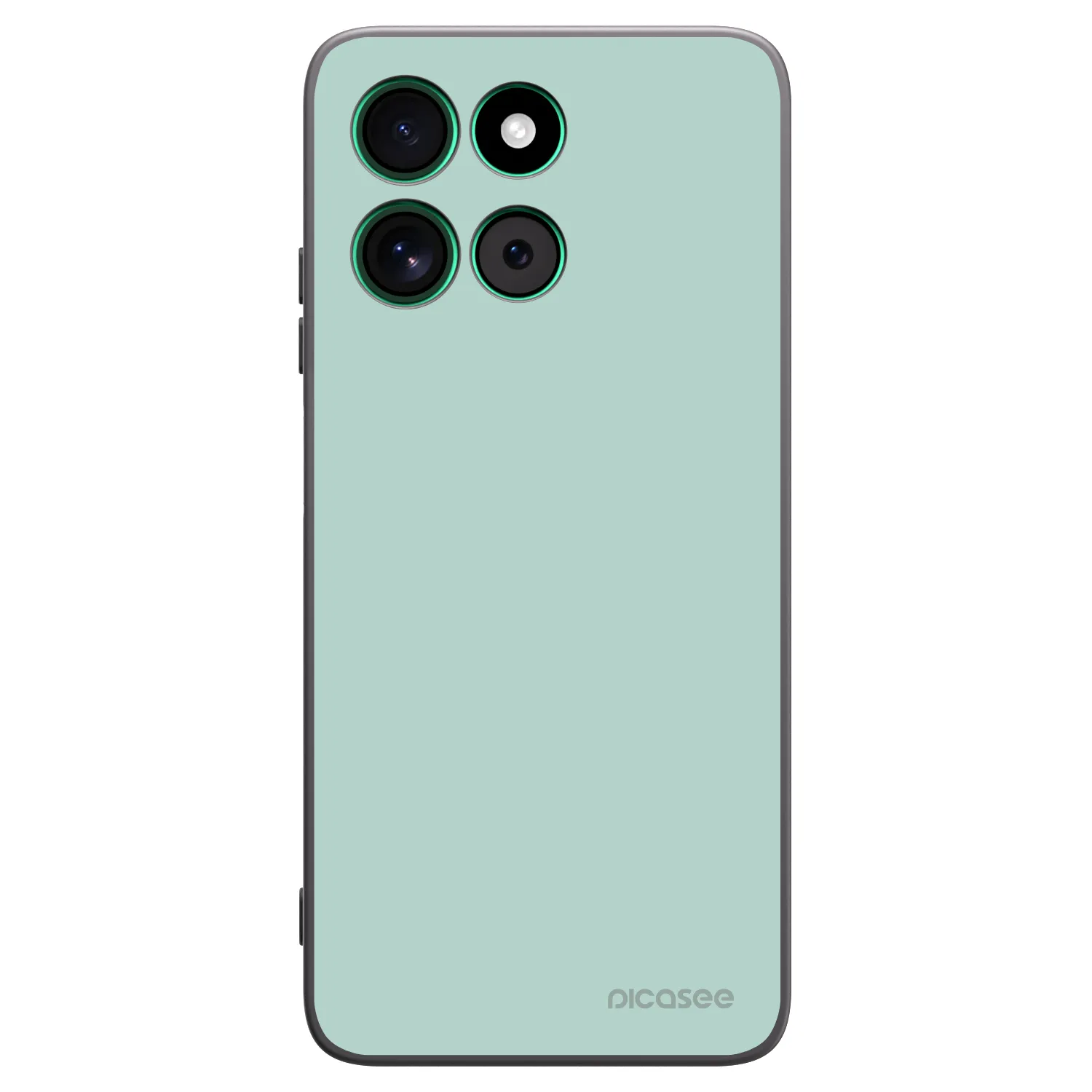 Picasee Μαύρη θήκη σιλικόνης για Motorola Moto G57 Power - Pastel Charm