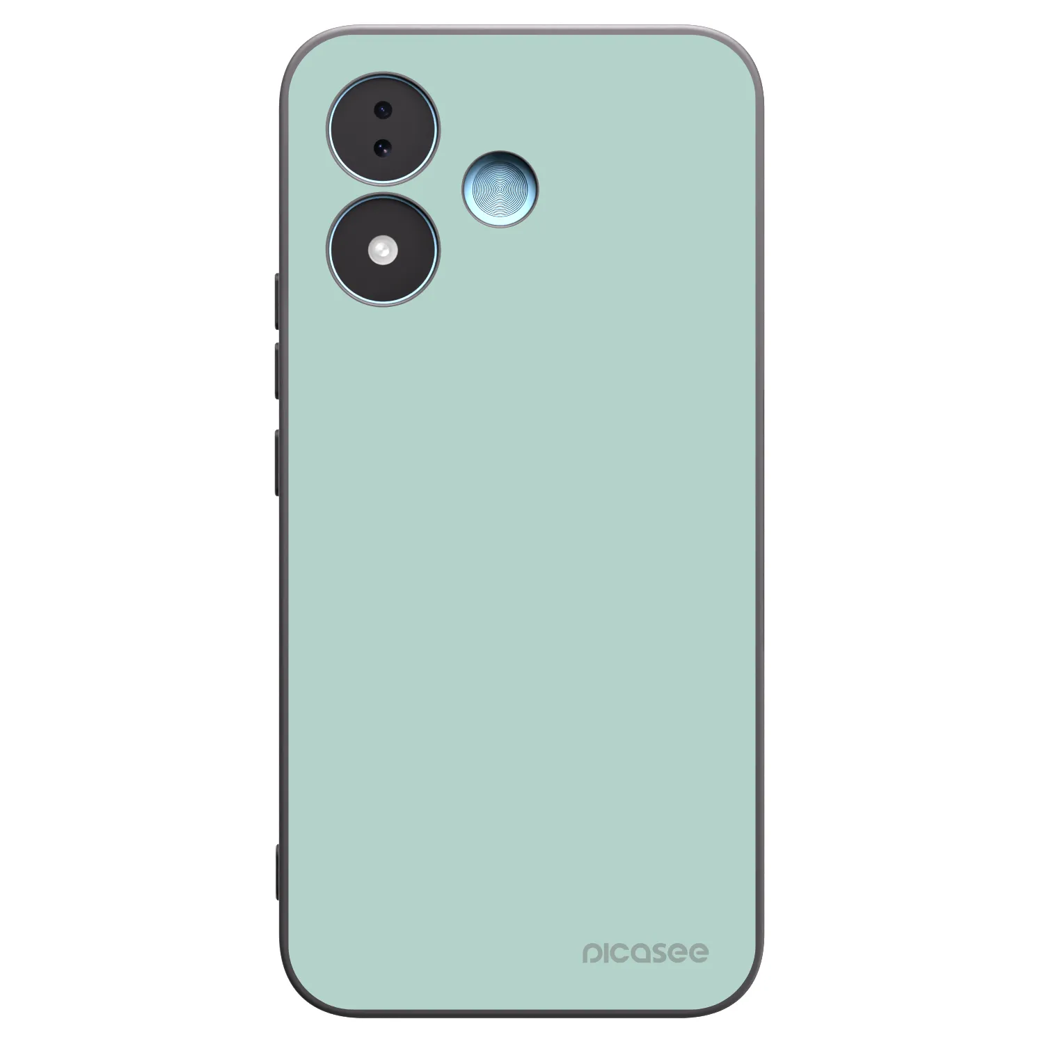 Picasee Μαύρη θήκη σιλικόνης για Xiaomi Redmi Note 17 5G - Pastel Charm