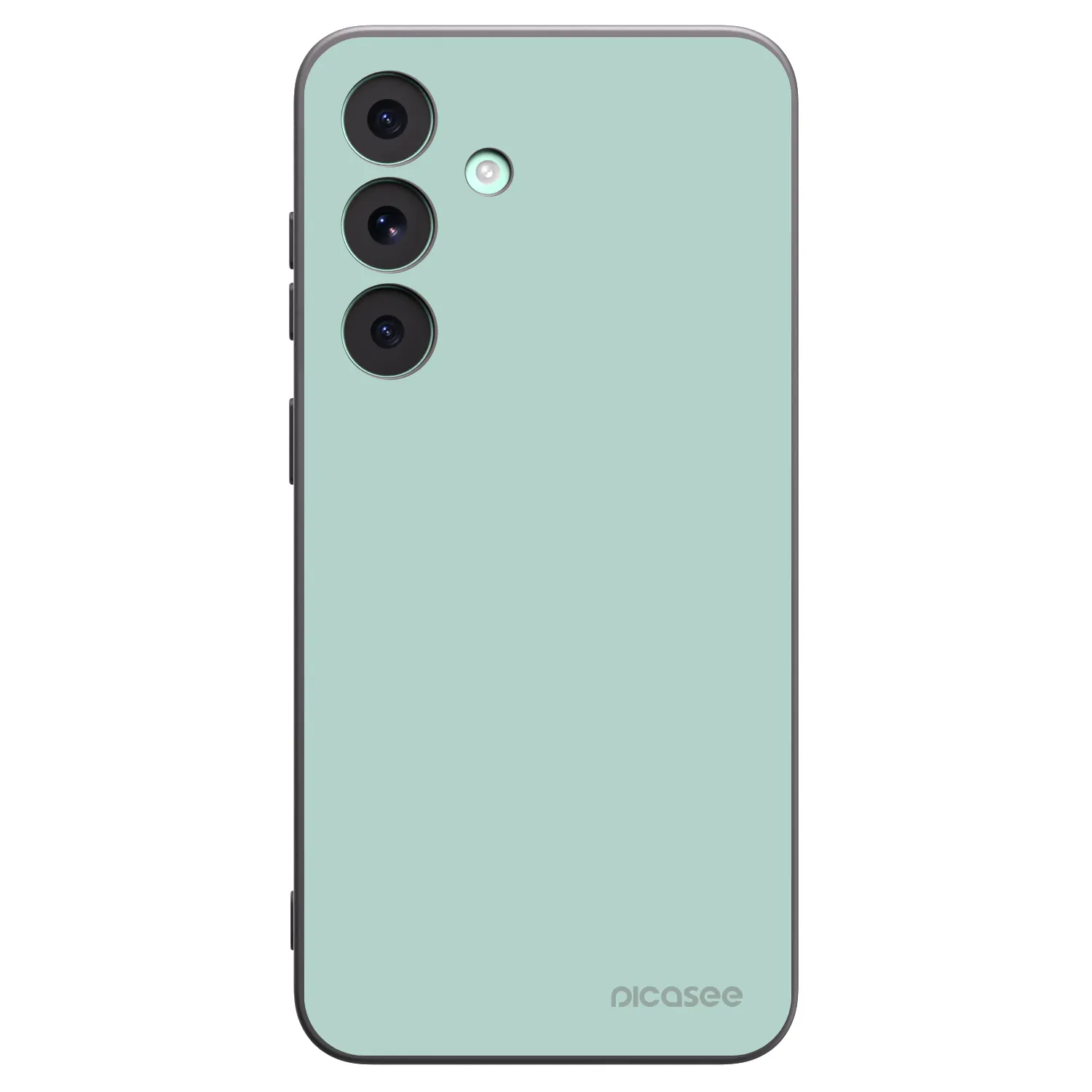 Picasee Μαύρη θήκη σιλικόνης για Samsung Galaxy S26 FE - Pastel Charm