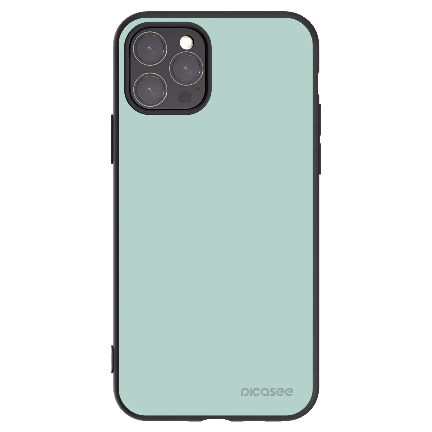 Picasee Μαύρη θήκη σιλικόνης για Apple iPhone 11 Pro - Pastel Charm
