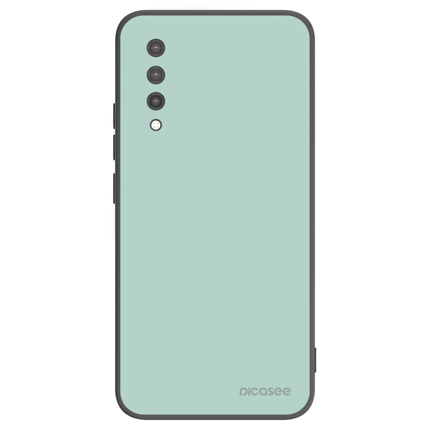 Picasee Μαύρη θήκη σιλικόνης για Xiaomi Mi 9 Lite - Pastel Charm