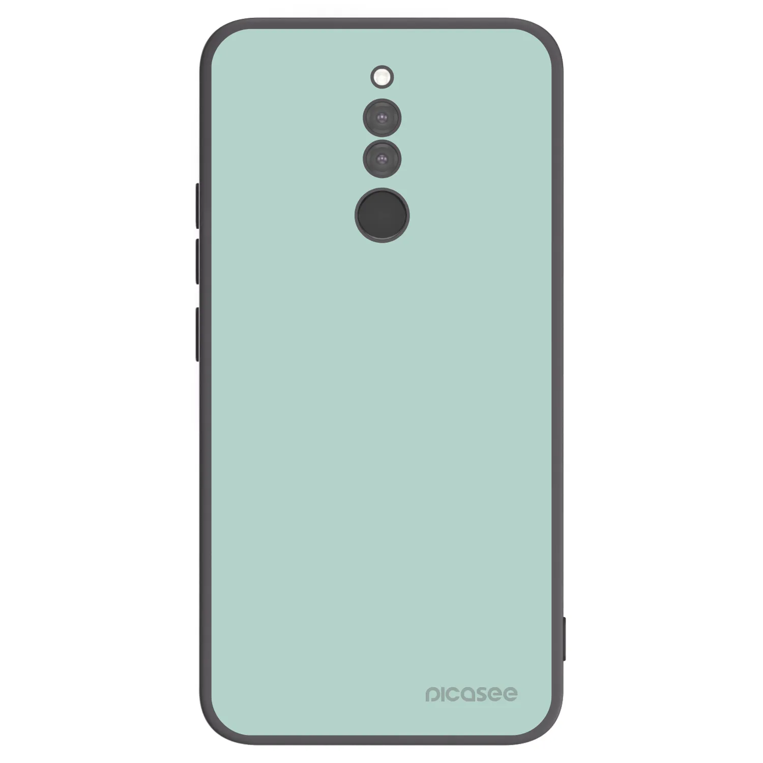 Picasee Μαύρη θήκη σιλικόνης για Xiaomi Redmi 8 - Pastel Charm