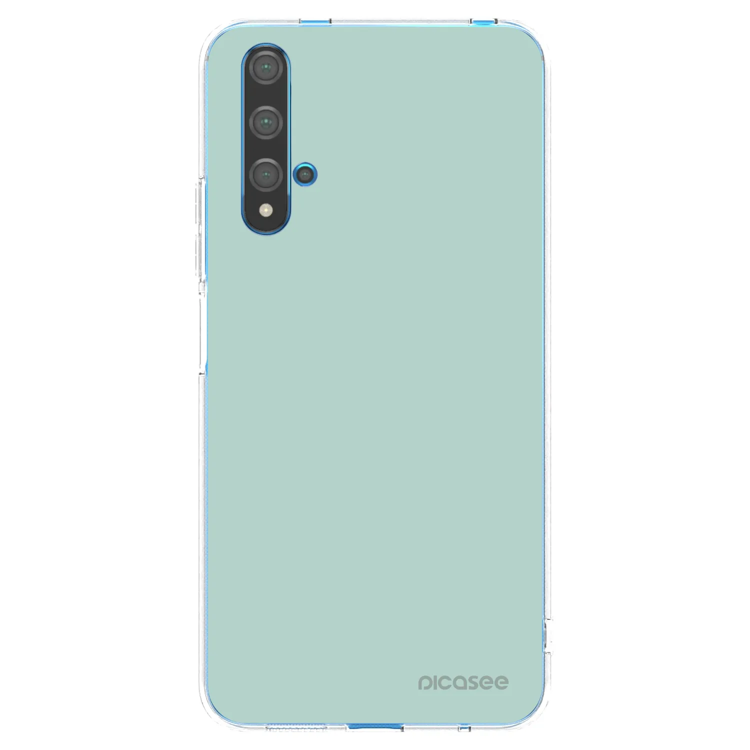 Picasee διαφανής θήκη σιλικόνης Huawei Nova 5T - Pastel Charm