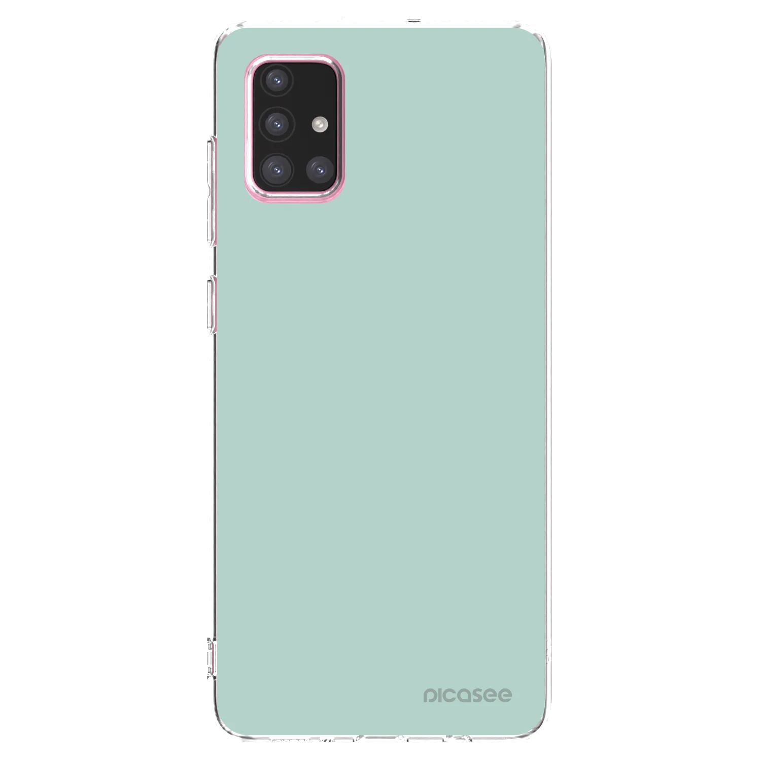 Picasee διαφανής θήκη σιλικόνης Samsung Galaxy A71 A715F - Pastel Charm