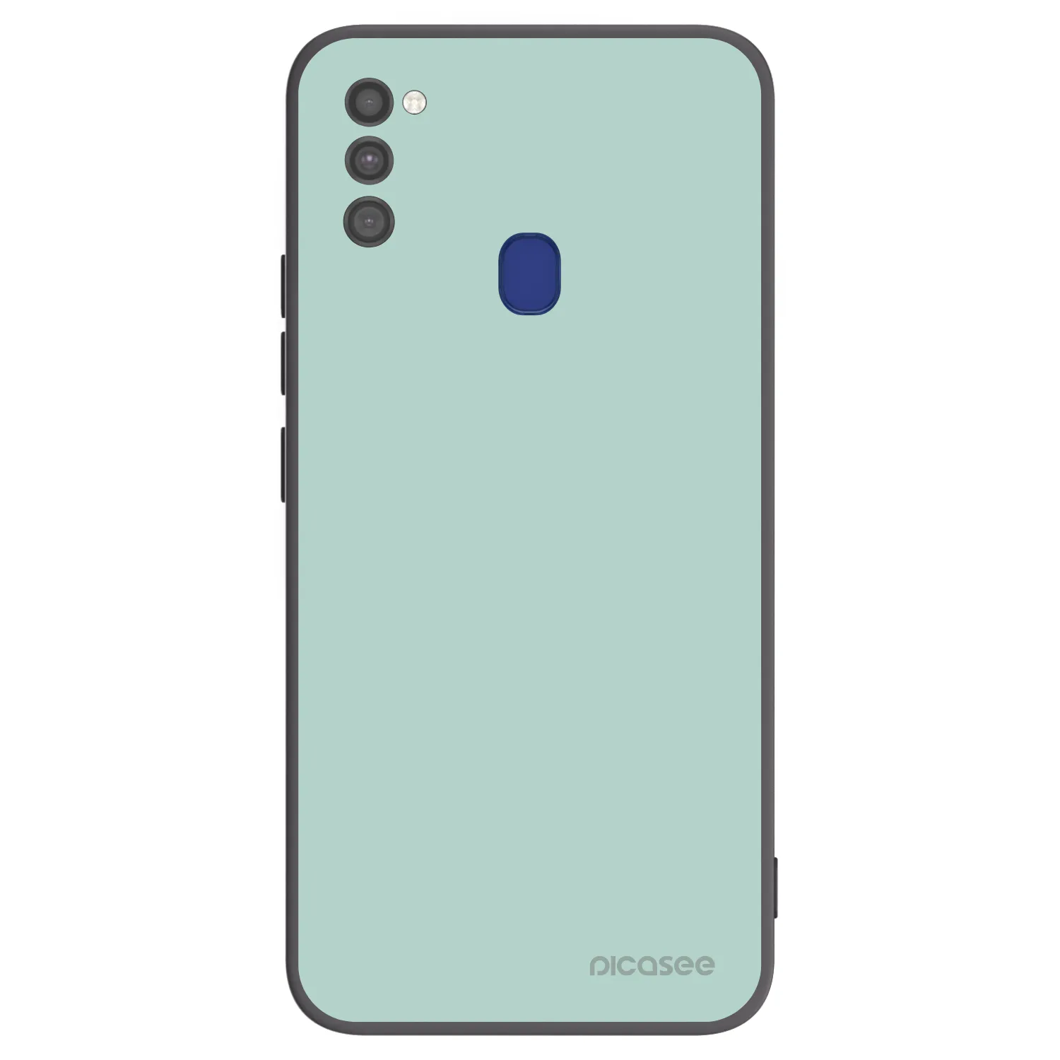 Picasee Μαύρη θήκη σιλικόνης για Samsung Galaxy M21 M215F - Pastel Charm