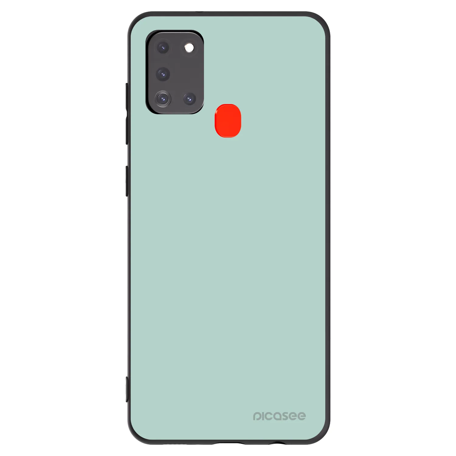 Picasee Μαύρη θήκη σιλικόνης για Samsung Galaxy A21s - Pastel Charm