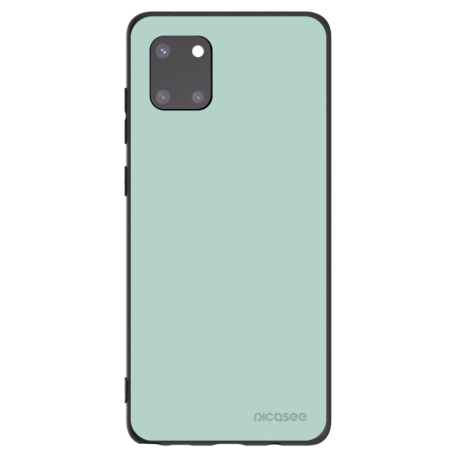 Picasee Μαύρη θήκη σιλικόνης για Samsung Galaxy Note 10 Lite N770F - Pastel Charm
