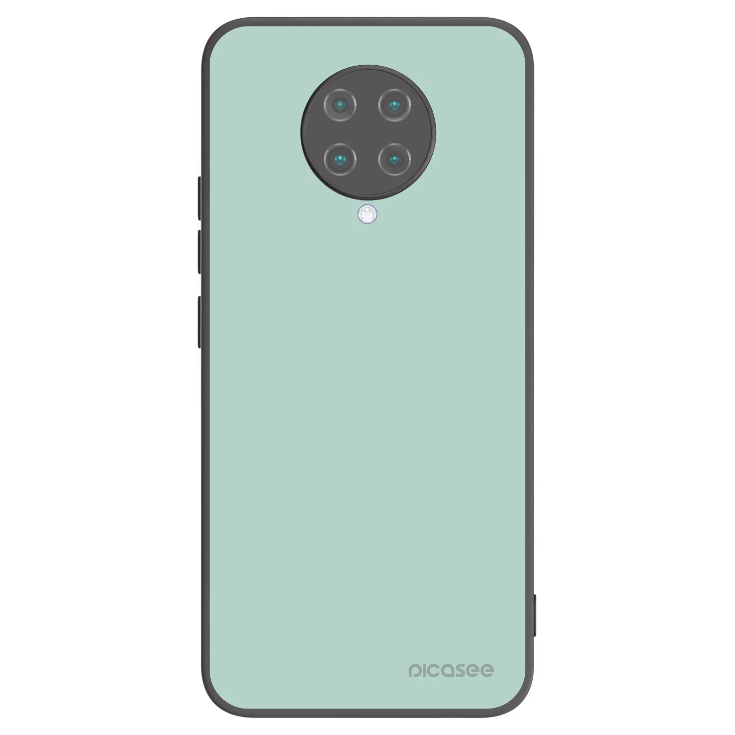 Picasee Μαύρη θήκη σιλικόνης για Xiaomi Poco F2 Pro - Pastel Charm