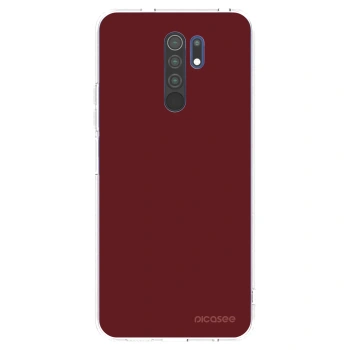 Picasee διαφανής θήκη σιλικόνης Xiaomi Redmi 9 - Red Bliss