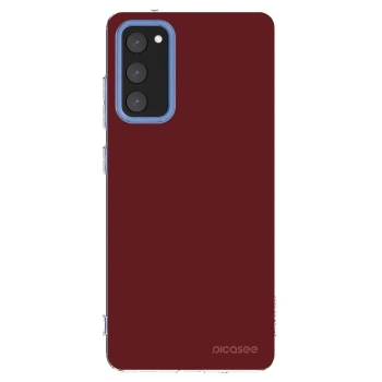 Picasee διαφανής θήκη σιλικόνης Samsung Galaxy S20 FE - Red Bliss