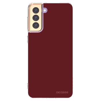Picasee διαφανής θήκη σιλικόνης Samsung Galaxy S21+ 5G G996F - Red Bliss