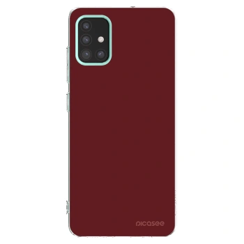 Picasee διαφανής θήκη σιλικόνης Samsung Galaxy M31s - Red Bliss