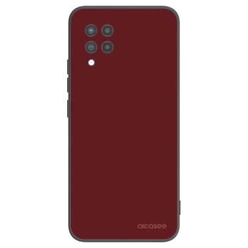 Picasee Μαύρη θήκη σιλικόνης για Samsung Galaxy A42 A426B - Red Bliss