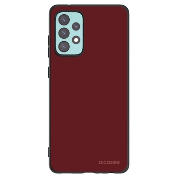 Picasee Μαύρη θήκη σιλικόνης για Samsung Galaxy A72 A725F - Red Bliss