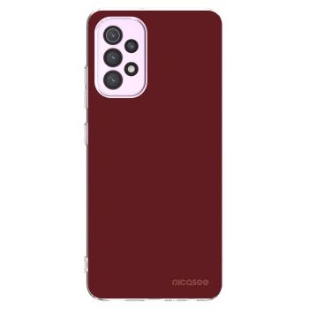 Picasee διαφανής θήκη σιλικόνης Samsung Galaxy A32 5G A326B - Red Bliss