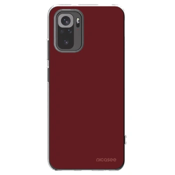 Picasee διαφανής θήκη σιλικόνης Xiaomi Redmi Note 10S - Red Bliss
