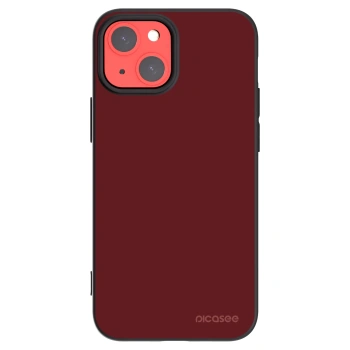 Picasee Μαύρη θήκη σιλικόνης για Apple iPhone 13 mini - Red Bliss
