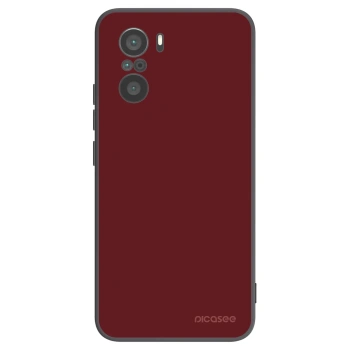 Picasee Μαύρη θήκη σιλικόνης για Xiaomi Poco F3 - Red Bliss