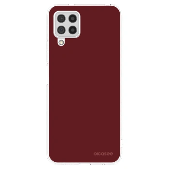 Picasee διαφανής θήκη σιλικόνης Samsung Galaxy A22 A225F 4G - Red Bliss