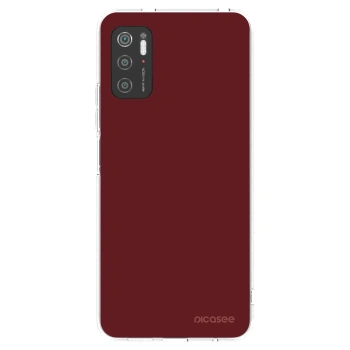 Picasee διαφανής θήκη σιλικόνης Xiaomi Poco M3 Pro 5G - Red Bliss