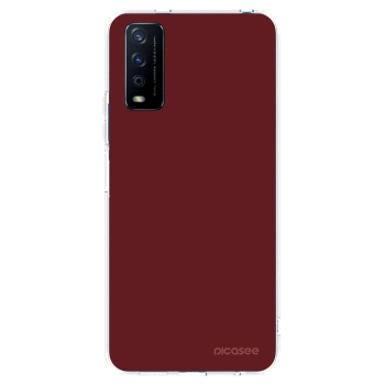 Picasee διαφανής θήκη σιλικόνης Vivo Y11s - Red Bliss