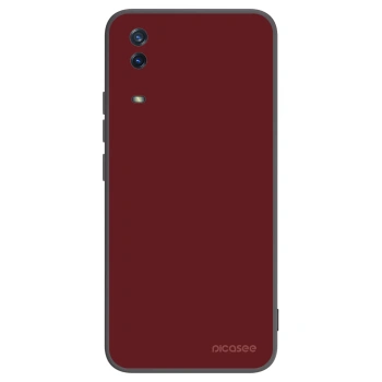 Picasee Μαύρη θήκη σιλικόνης για Vivo Y11s - Red Bliss