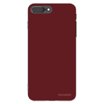Picasee διαφανής θήκη σιλικόνης Apple iPhone 7 Plus - Red Bliss