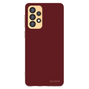 Picasee διαφανής θήκη σιλικόνης Samsung Galaxy A33 5G A336 - Red Bliss