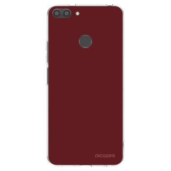 Picasee διαφανής θήκη σιλικόνης Huawei P Smart - Red Bliss