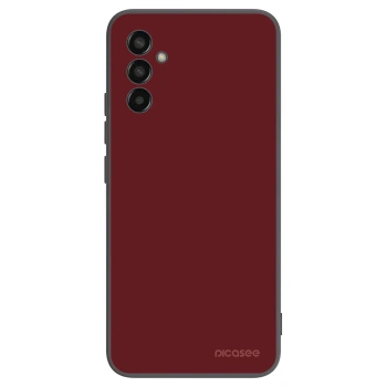 Picasee Μαύρη θήκη σιλικόνης για Samsung Galaxy M13 M135F - Red Bliss