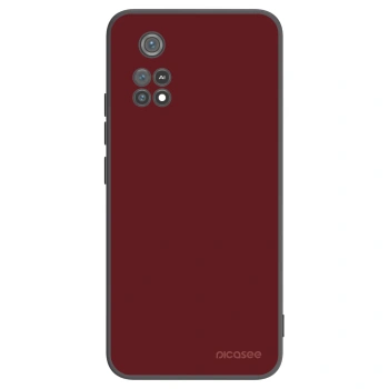 Picasee Μαύρη θήκη σιλικόνης για Xiaomi Poco M4 Pro - Red Bliss