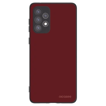 Picasee Μαύρη θήκη σιλικόνης για Samsung Galaxy A73 5G - Red Bliss