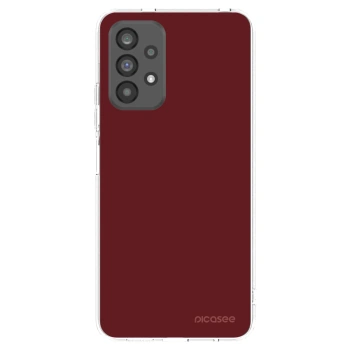 Picasee διαφανής θήκη σιλικόνης Samsung Galaxy A73 5G - Red Bliss