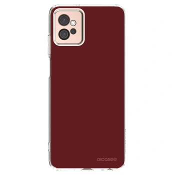 Picasee διαφανής θήκη σιλικόνης Motorola Moto G32 - Red Bliss