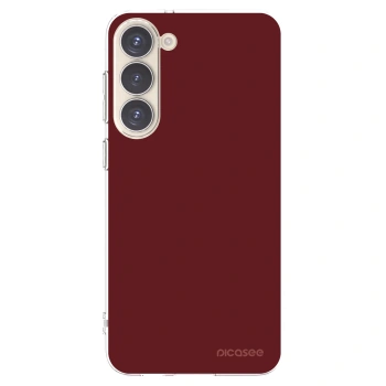 Picasee διαφανής θήκη σιλικόνης Samsung Galaxy S23+ 5G - Red Bliss